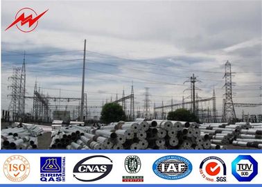 Chine Poteau octogonal de courant électrique de galvanisation pour le poteau de transmission fournisseur