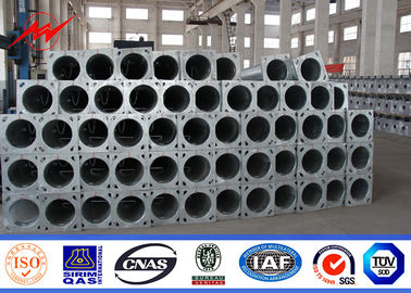 Chine Q235 transmission conique en acier Polonais tubulaires en acier avec la galvanisation d'ASTM A123 fournisseur