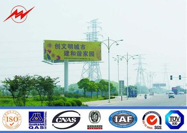 Chine Rue extérieure annonçant le panneau d'affichage d'affichage à LED Avec la galvanisation antistatique fournisseur