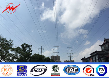 Chine High Voltage Outdoor Electric Steel Power Pole for Distribution Line fournisseur