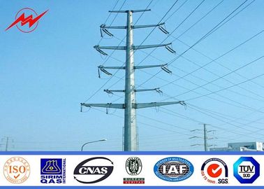 Chine ligne de transmission de 33kv 10m courant électrique Polonais pour la tour en acier de Polonais fournisseur
