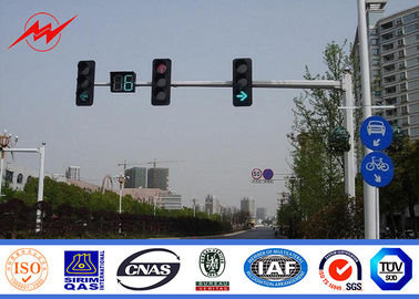 Chine mât Polonais de taille de 6.5m haut/éclairage Polonais pour la signalisation de LED, de route norme ISO9001 fournisseur