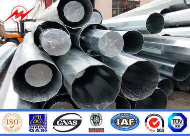 Chine 11kv - 550kv Polonais tubulaire en acier avec la préparation de surface de galvanisation fournisseur
