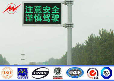 Chine Feu de signalisation de caméra de télévision en circuit fermé/allée galvanisés Polonais légers avec la peinture de poudre fournisseur