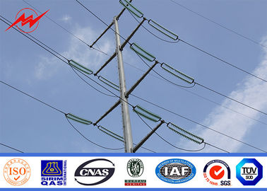 Chine Transmission d'énergie galvanisée Poteaux de tour tubulaires acier électrique conique ASTM A123 fournisseur