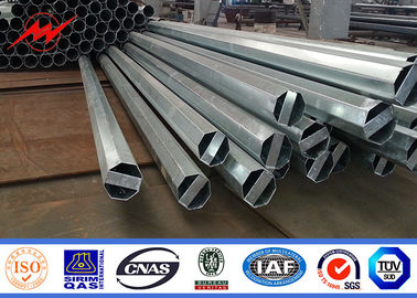 Chine 9 norme en acier tubulaire en acier de Polonais Polonais de service galvanisée par mètre ASTM A123 fournisseur