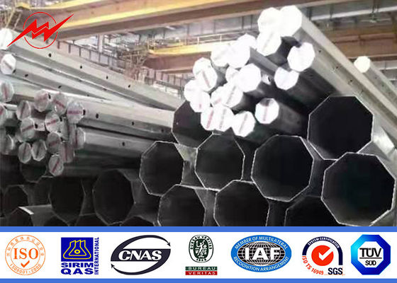 Chine Ligne de transport d'énergie de 500KV HDG acier Polonais tubulaire fournisseur
