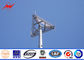 132kv tour mono de Polonais de 30 mètres pour la télécommunication mobile de transmission fournisseur