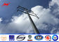 40ft coniques 138kv Polonais de service en acier pour la ligne électrique de distribution de transmission fournisseur