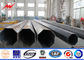 11.8m 500DAN ASTM Polonais, Polonais légers commerciaux en acier galvanisé par A123 fournisseur