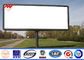 La publicité extérieure de panneau d'affichage de bord de la route multi de couleur, panneau d'affichage de structure métallique fournisseur