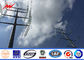 Powder Coating 30FT Philippine Galvanized Steel Power Pole with Cross Arm fournisseur