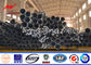 Q345 a adapté les boulons galvanisés par 12m d'acier inoxydable de Polonais de réverbère fournisseur