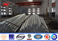 10-500kv Polonais en acier galvanisé électrique/ligne de transmission durable poteaux fournisseur