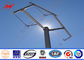 HDG rond 10m 5KN Polonais de service électriques en acier pour la ligne aérienne de transmission fournisseur