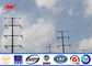 11m ligne de transmission en acier de circuit de double de Polonais de puissance de 5 KN compagnie d'électricité Polonais fournisseur