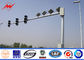 mât Polonais de taille de 6.5m haut/éclairage Polonais pour la signalisation de LED, de route norme ISO9001 fournisseur
