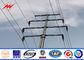 Distribution galvanisée de Polonais de courant électrique de 80ft pour la ligne électrique projet de 132kv 69kv fournisseur