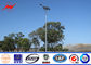 prix solaire rond peint de Polonais galvanisé par 17m d'éclairage routier de 400W Philippines de route/de route fournisseur