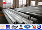 Polonais tubulaire en acier galvanisé pour la ligne projet de distribution électrique fournisseur