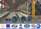 7-12M Poteaux en acier électrique galvanisé à chaud pour la ligne de distribution fournisseur