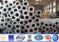 Q235/Q345 Poteaux électriques en acier 3m-15m ronde conique 2,5-20mm soudage galvanisation fournisseur