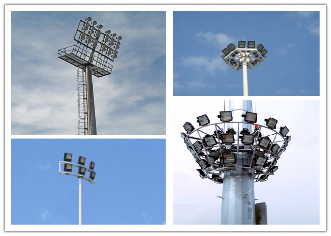 années Columniform légères de temps d'ascenseur de Polonais de parc de stade de football de 30m 50 1