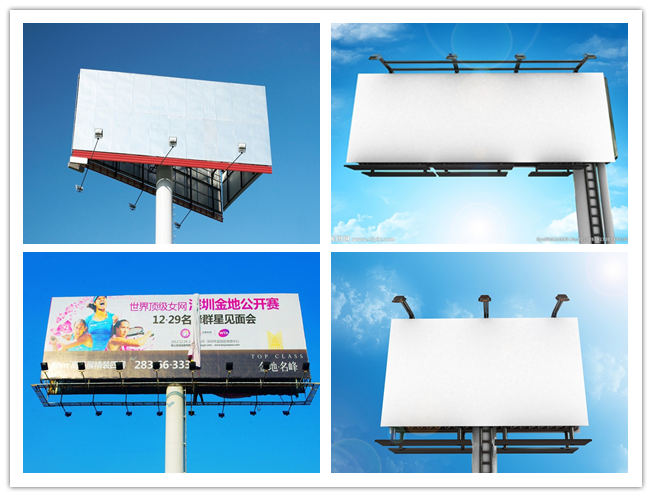 Panneau d'affichage extérieur polychrome de panneau d'affichage de la structure extérieure en acier lumineuse élevée LED de la publicité 1