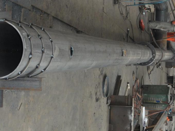 220 kilovolts ont galvanisé la tour mono 10m-200m de Polonais de tube de tuyaux d'acier très utilisée 8