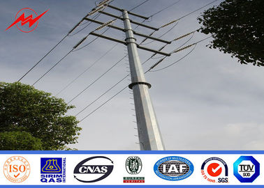Chine ligne de transmission 33kv courant électrique Polonais pour la tour en acier de poteau fournisseur