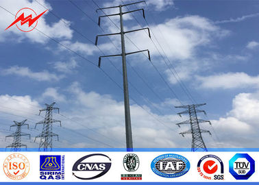 Chine 40ft coniques 138kv Polonais de service en acier pour la ligne électrique de distribution de transmission fournisseur