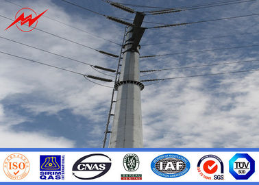 Chine Ligne de transmission courant électrique Polonais de projet 18m 10KN pour la distribution de l'électricité fournisseur