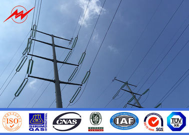 Chine courant électrique conique rond Polonais de 43m pour la ligne aérienne couleur de coutume fournisseur