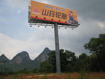 Chine Panneau d'affichage extérieur galvanisé de bord de la route multi en acier de couleur annonçant la taille de 3M fournisseur