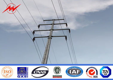 Chine ligne de transmission de 10m 12m courant électrique Polonais de 133kv pour la tour en acier de Polonais fournisseur