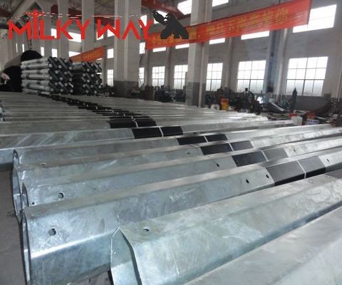 Chine Pôle tubulaire en acier de 9 à 13 m avec galvanisation à chaud fournisseur
