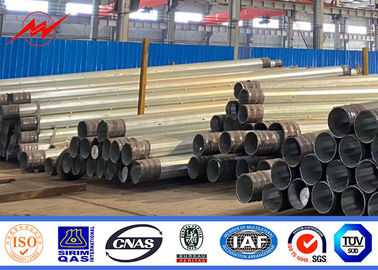 Chine puissance Polonais Polonais électrique en acier en acier galvanisée par 25-80ft de polygone avec Bitumn NEA NGCP fournisseur