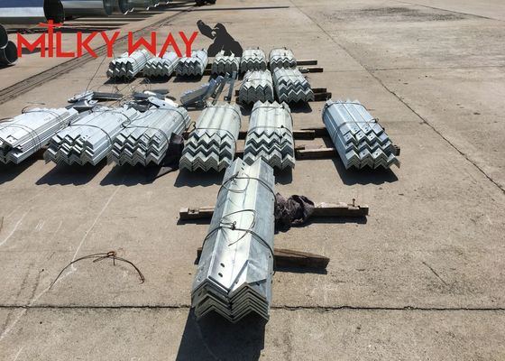 qualité  Hot-Dip Galvanized Angle Steel for Power Transmission Towers Usine