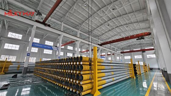 Qualité  60FT 1200kg 2000kg 18m Electrical Power Pole  Steel  for Transmission Usine