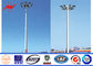 30M mât extérieur Polonais de 8 lampes haut pour l'éclairage d'aéroport avec le système de levage fournisseur