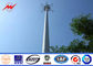 Tour mono en acier de Polonais de montages extérieurs chauds de tours d'OEM avec le câble 400kv fournisseur