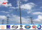 40ft coniques 138kv Polonais de service en acier pour la ligne électrique de distribution de transmission fournisseur