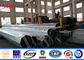 138kv anti corrosion Polonais de service en acier conique pour le transport d'énergie fournisseur