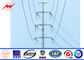 15m 450daN Bitumen Diameter 100mm-300mm Electric Galvanized Steel Pole fournisseur