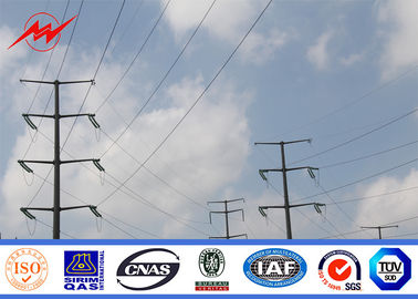 36M ont galvanisé le transport d'énergie Polonais en acier 10kv - 550kv pour la ligne électrique fournisseur