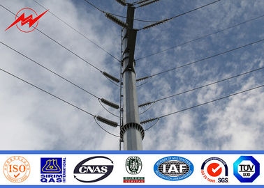36M ont galvanisé le transport d'énergie Polonais en acier 10kv - 550kv pour la ligne électrique fournisseur