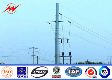 polygonal ou conicla Polonais tubulaire en acier à haute tension pour la ligne de transmission fournisseur
