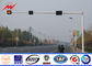 Feu de signalisation galvanisé Polonais pour le poteau de signalisation avec la longueur de la taille 7M du boulon d'anchrage 10m fournisseur