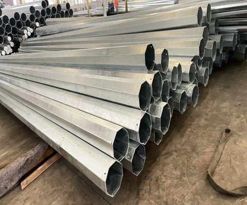 11.9M 8kn Galvanisée Pole électrique avec trois sections Multifonction échelle haut fournisseur