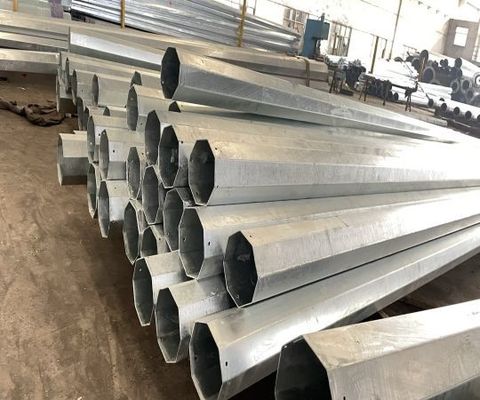 11.9M 8kn Galvanisée Pole électrique avec trois sections Multifonction échelle haut fournisseur